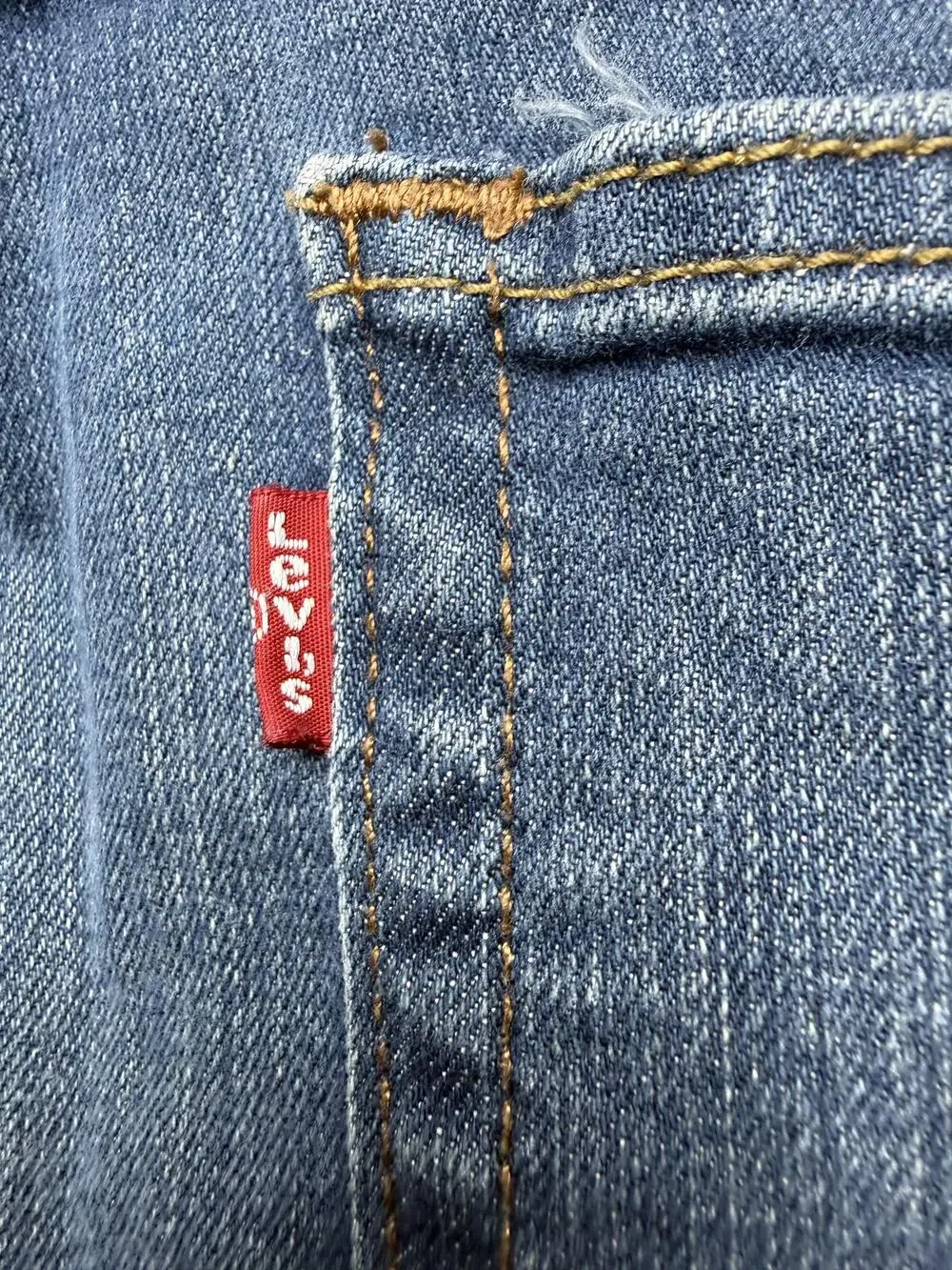 Levis 514 Jeans Mens 36x30 Blue Med Wash Denim Relaxed Straight Leg Casual